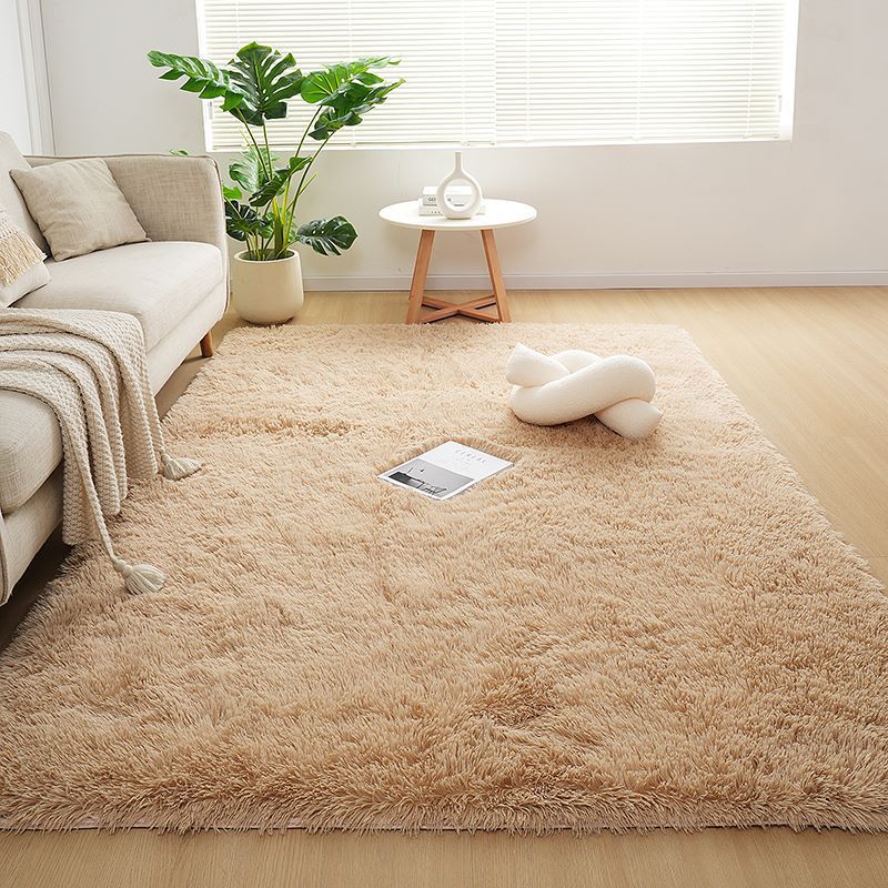 Checkered Plush Rug Soft Fluffy Carpet for Living Room Bedroom Home Decor Shaggy Floor Mat Bedside Rug