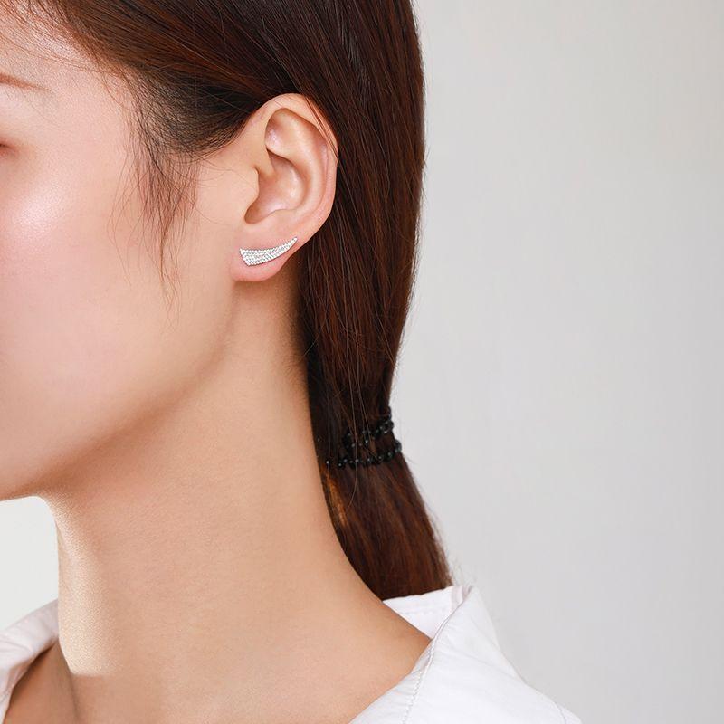 Tancise 925 Sterling Silver Zircon Earrings Drop Earrings For Women Wedding Party Gifts