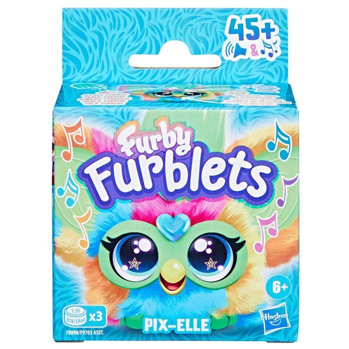 Peluche hasbro furblet pix elle mini furby