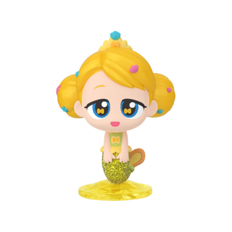 [mimi world] Rainbow Bubble Gem Secret Door Yellow Gold Figure