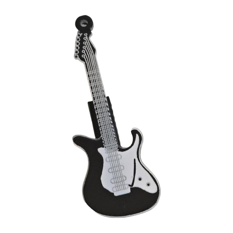 Gitara basowa Elegancka lata 2000 Boczny klips Klips do włosów gitarowych Bas Kreatywny Nowość Gitara Instrument muzyczny Balletcore