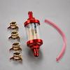 Inline Gas Line Filter and Hose Kit with Filtration Element for Recreational Vehicle Maintenance and Replacement Work