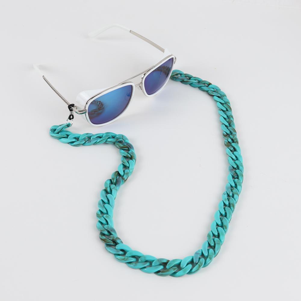 Acrylic Glasses Chains For Women Holder Cord Reading Sunglasses Chain Men Lanyard Eyeglasses Hanging Neck Chain Strap Rope Trend