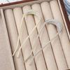 Retro High-End Rhinestone U-Shaped Hairpin, Women'S Jewelry, Back Of The Head, Ball Head, Disc Hair Artifact, Plug Comb, Simple Hair Accessories