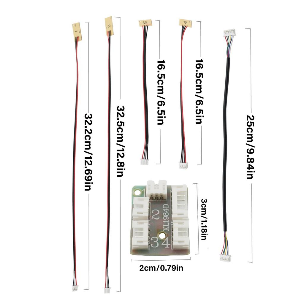 Original Sturdy 82 Model Car Body Light Set LED Headlight Turn Signal Brake Lamp for Enhances Safety and Performances