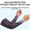 Getinfit 1Set Sommer Sonnenschutz Armstulpe Fahren Sonnenschutz Eisseide Ärmel Outdoor Reiten Bergsteigen Angeln Ärmel Unisex
