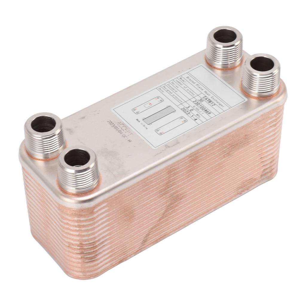 Plate Chiller Professional Stainless Steel Brazed Plate Heat Exchanger for Beer Wort Water