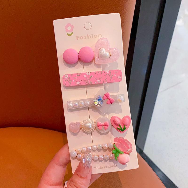 2022 Winter Korean Style Metal Hair Clip for Girls - Trendy Bangs Hairpin and Side Clip Hair Accessories