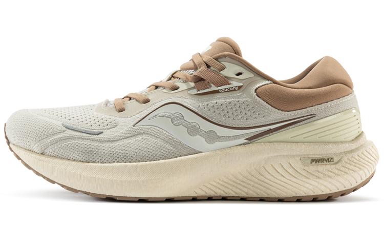 Men's Sneakers Saucony Surge Cushioning Low top Running Shoes Men's Khaki Brown