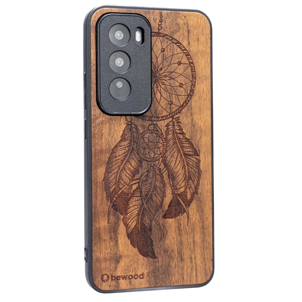 Bewood Wooden Case for Oppo Reno 12 5G Dreamcatcher Imbuia