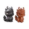 Miniature Dragon Statue Tea Pet Ornament Desktop Tea Decoration Tea Accessories for Farmhouse Office Garden Bookcase Apartment