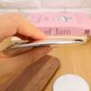 Metal Hand-held Selfie Mirror Mini Size Wide-Angle Reflection Convex Mirror Compact Silver Pocket Mirror Travel Photography