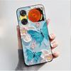 Printing Case For ZTE Nubia Music 2 Music2 Soft Silicone Black Shell For ZTE Nubia Music Z2353 Cover Cute Flower Cartoon Casing