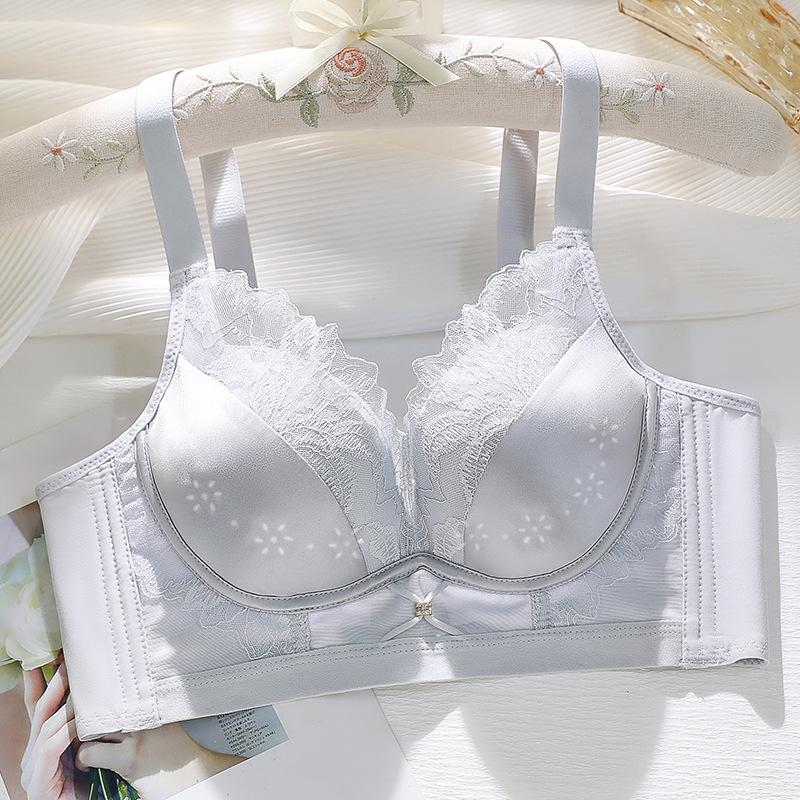 Lingerie Women's Gathering Bra Sexy Adjustable Bra Anti-sagging Secondary Breasts Bra Push Up Bra