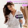 High-power Internet Celebritys Negative Ion Leafless Hair Dryer Household Hot And Cold Wind Hair Care Folding Hair Dryer
