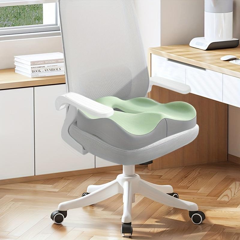 Extra Large Memory Foam Seat Cushion,Ergonomic Design for Office Chairs and Car Seats, Comfortable for Long Sitting Hours