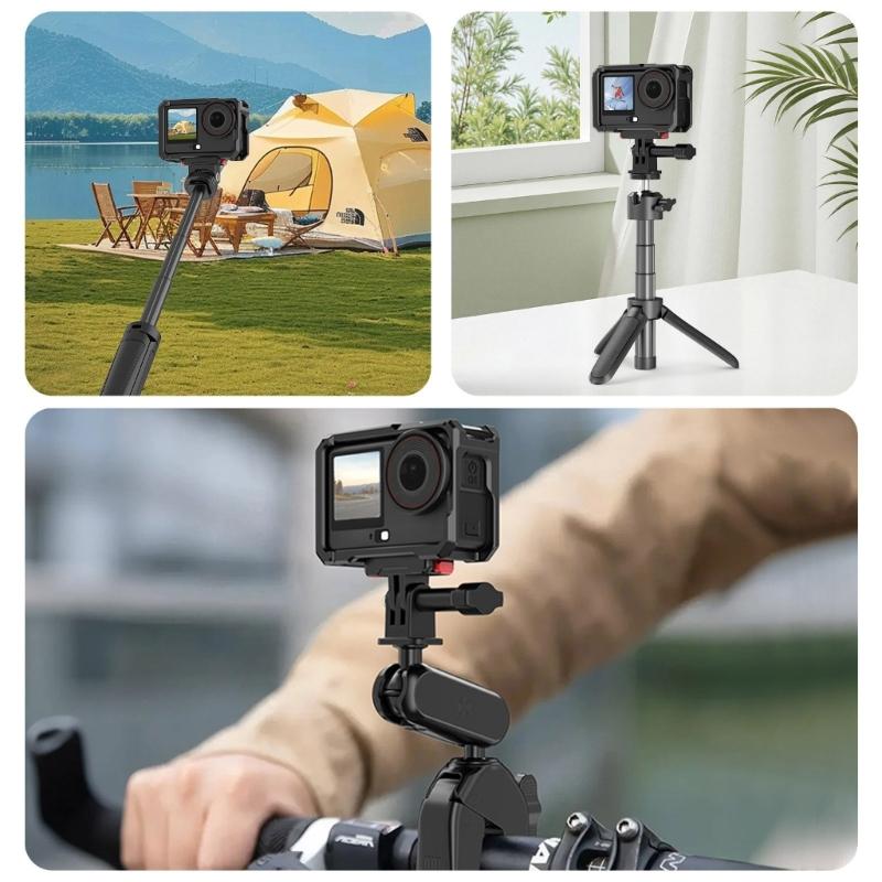Protective Cage for Action 6 Camera Frame Innovative Quick Release Systems Enhanced Stability and Easy Installation