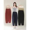 Tencel Linen Pants Women's Summer Thin Cotton and Linen Wide-leg Pants Cropped Pants Bloomers Commuter Casual All-match