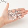 Stainless Steel Angel Number Lucky Numbers Necklaces 111 222 333 444 555 888 999 777 666 Pendant Necklace Charms Jewelry