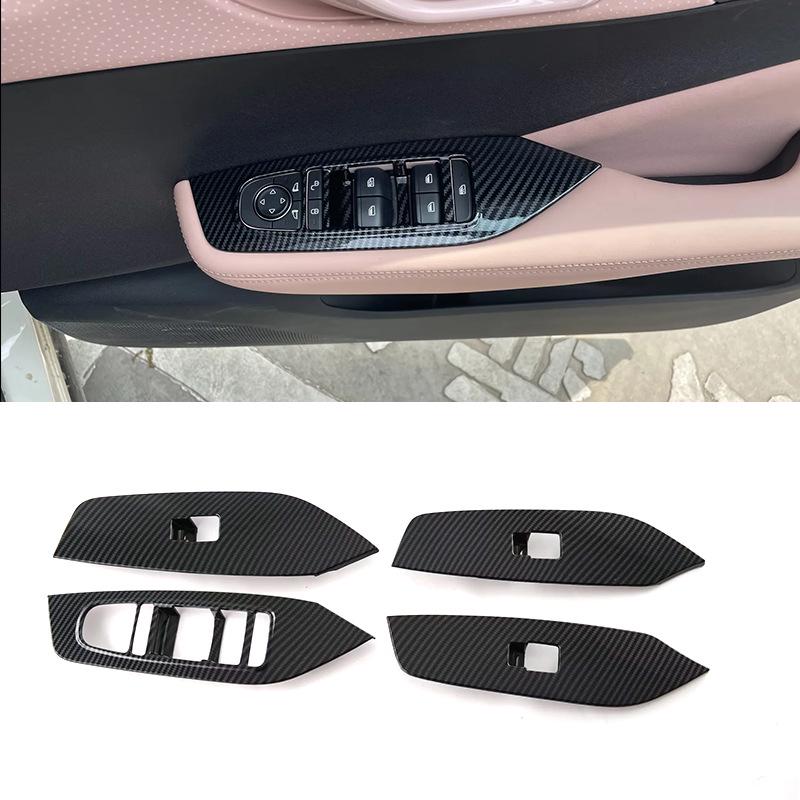 BYD Seagull Carbon Fiber Gear Shift and Steering Wheel Trim Cover FOR BYD DOLPHIN SURF