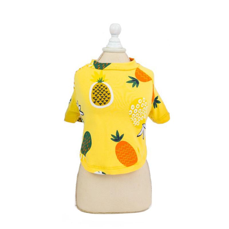 Sweet Print Sphynx Cat Vest T Shirt Summer Cotton Pet Clothes for Cats Gotas mascotas Clothing Katten Kedi Costume vetement chat