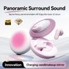 Bluetooth 6.0 Earbuds TWS Wireless Earphones Ambient Noise Cancellation Extra-Long Battery Life Makeup Mirror Headphones For Android iOS