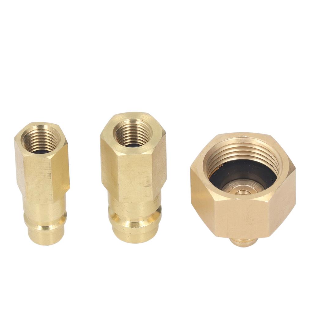 AC Conversion Adapter Parts High Low Fitting Retrofit Fitting Adapter for R134A Air Conditioner