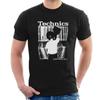 Technics T-Shirt Kind Lehre sie gut Vinyl DJ T-Shirt Mode Baumwolle Kurzarm Rundhals Sommer Coole T-Shirts