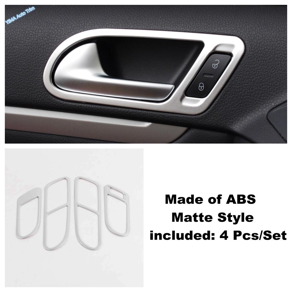Inner Door Handle Bowl / Head Light Lamp / Gear Shift Panel Cover Trim For Volkswagen VW Tiguan MK1 2008 2009 2010 2011 - 2015
