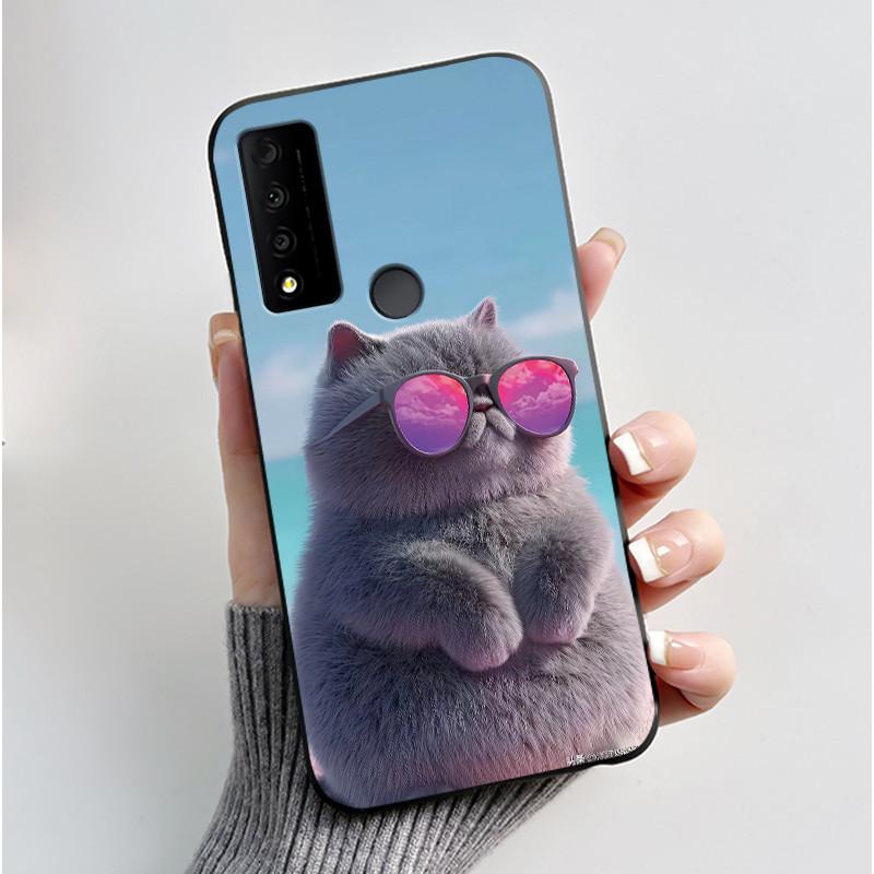 For TCL 30 XE 30 V 5G 30 XL Case Luxury Cute Cool Black Silicone Back Cover For TCL 30XE 30V 30XL Phone Cases TCL30XE Etui Funda