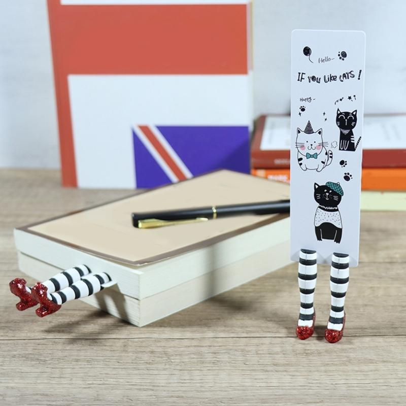 Cute Adorable Animals Bookmarks, Reading Presents, Party Favors 3D Shape Cartoon Animal Bookmarks Wacky Animal Bookmarks