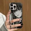 Sublimation Coated Glossy Phone Case Hard Plastic + Soft Shell Demon Slayer: Kimetsu no Yaiba Patterned Full Protective Back Cover for iPhone Samsung