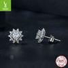 Bright Shining 50-Point Moissanite Stud Earrings, High-End Multi-Wear Method 925 Sterling Silver Stud Earrings