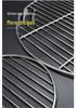 Round Stainless Steel BBQ Grill & Steamer Rack - Non-Stick Meat Presser & Soup Pot Base.