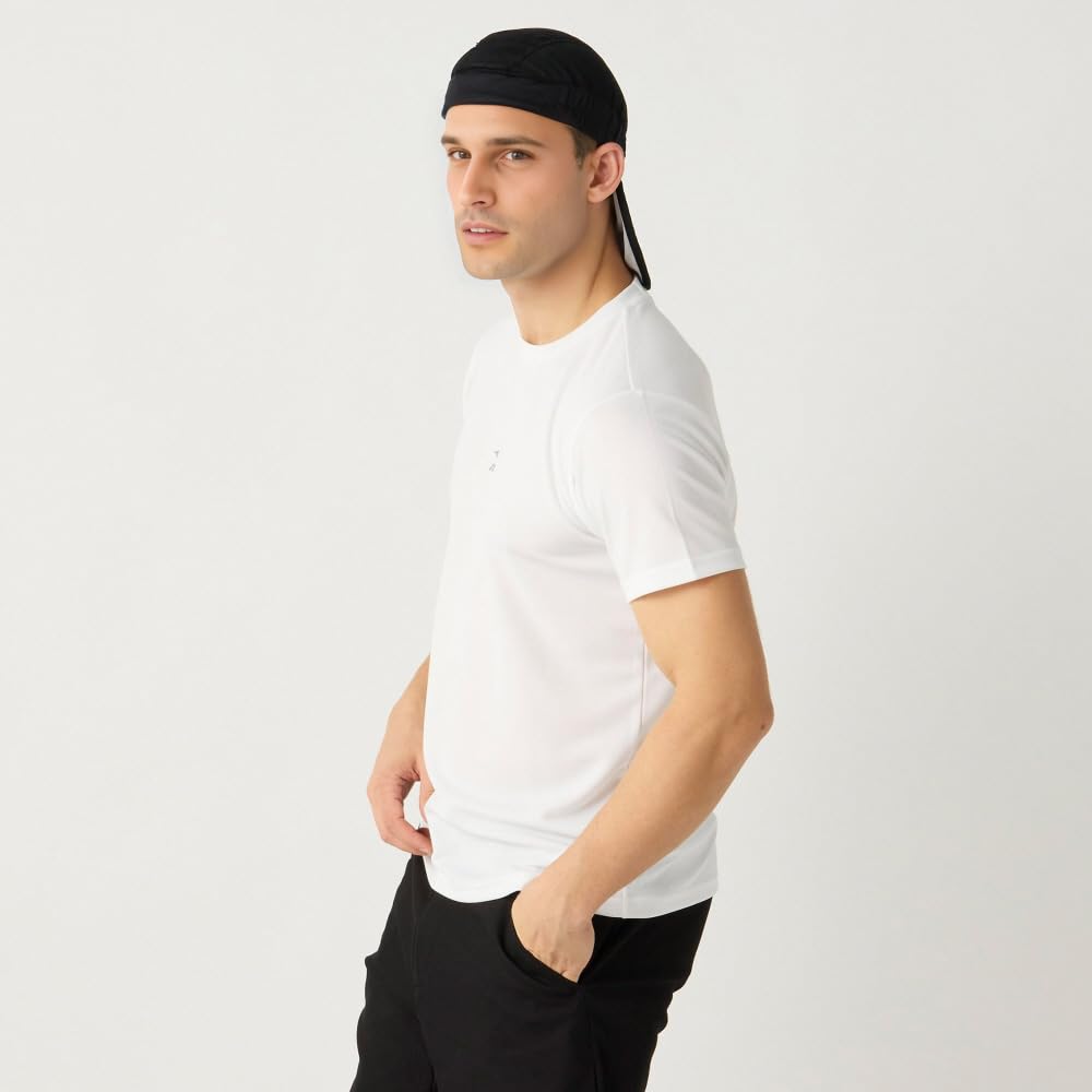 Mizuno Cooling Inner Wet and Layerable Hat for Heatwave Junior Free Size Cap, Cool, Protection, C2JWC101, Junior, Black,