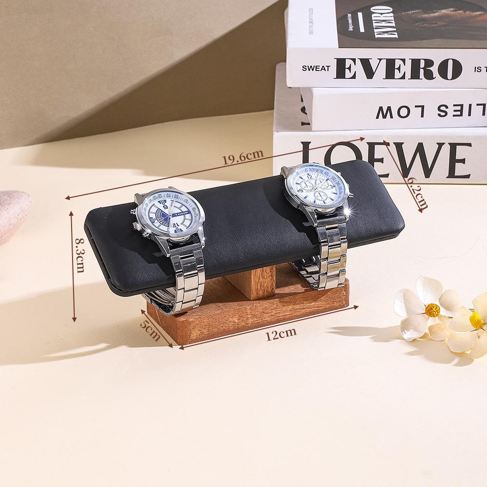 1pc Fashion Wooden Bracelet Jewelry Display Stand Necklace Bangles Watch Storage Rack Holder
