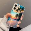 Beautiful Sunset Beach Phone Case for iPhone 17 16 15 14 13 12 11 Pro/Max/Plus Anti Drop and Anti Shock Back Cover