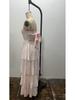 2024 Spring/Summer European & American Floor-Length Printed Dress (2 Colors) for Holiday Parties
