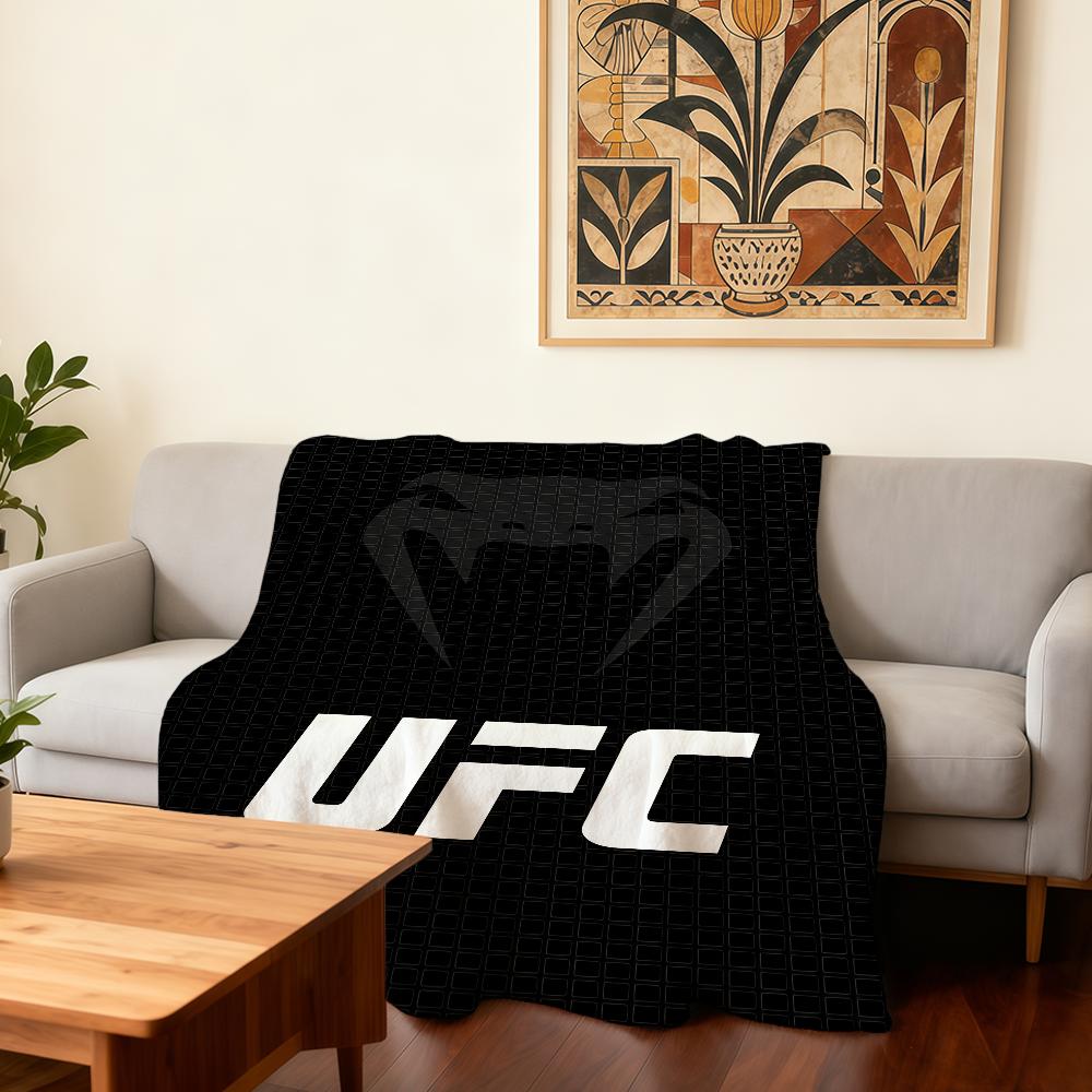 

U-UFC Boxing Match Blanket Super Warm Comfortable Plush Throw Blanket Child Home Sofa Bedroom Gift 30x40in