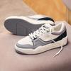 Anta Men's C37 Low Skateboarding Shoes Ivory White Ink Blue Gray 112438024-4