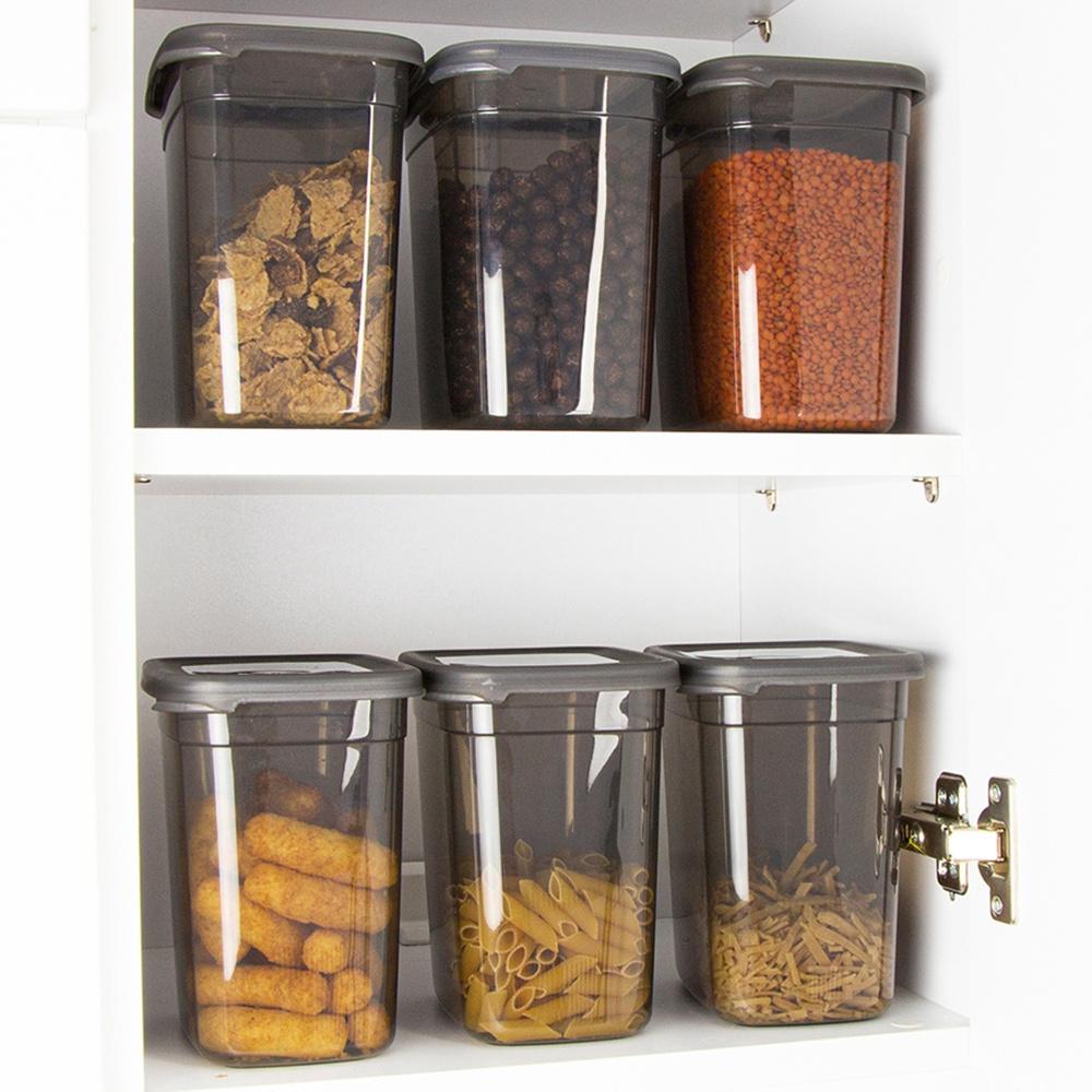Containers For Loose Products With Lid 1 L 6 Pcs.