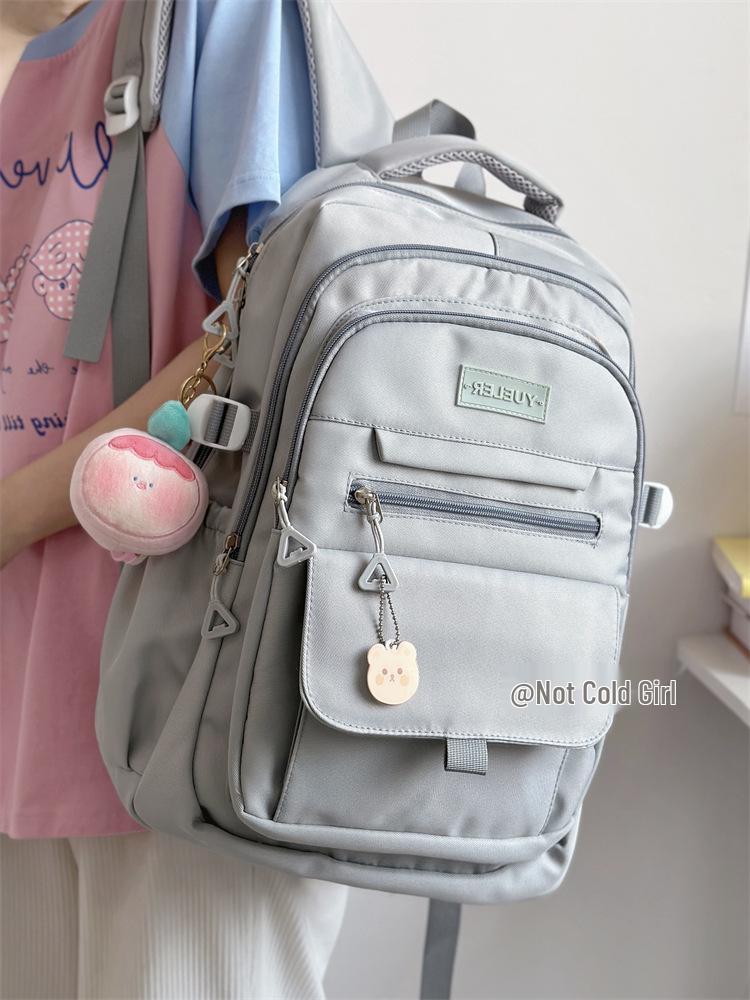 Niche Japanese-Style Large Capacity Backpack for Girls and College Students