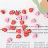 50/100x Beads Love Heart Shape  Spacer Beads for Bracelet Necklace Earring Making DIY Jewelry Crafts Tool