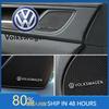 Pro VOLKSWAGEN VW 4ks 3D hliníková nálepka odznak emblém reproduktoru stereo reproduktoru pro VW Volkswagen Golf Polo Passat Touran Acces