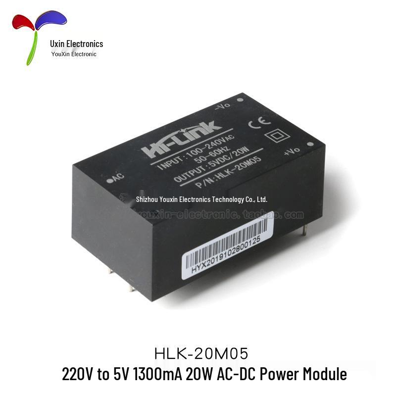 AC-DC Power Module HLK-20M: Converts 220V To 5V, 9V, 12V, or 24V