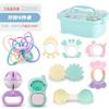 Baby Clutch Ball Rattle Fitness Soft Glue Hand Rattle, Fish Skewer Toothpaste Infant 0-1 Years Old Educational Toy