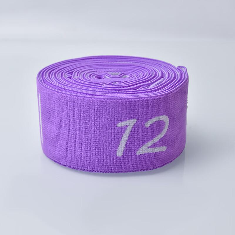 Fitness-Dehnband mit nummerierten Segmenten