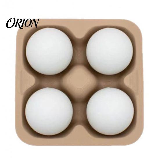 Fake Egg Press Toy Tray Stress Relief Toy, Simulated Finger 3D Printed Holder for Anxiety Reduction белый
