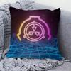 Popular Foundation Scp F-Foundation Game Cushion Cover Pillowcase Upholstery Sofa Throw Pillow Home Decor Pillowcas
