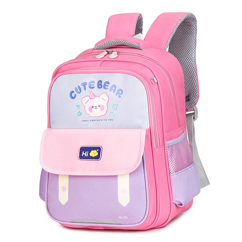 Schoolbag Japanese college style cute cartoon schoolbag for boys and girls in grades 1-1 high-quality summer vacation class travel backpack
